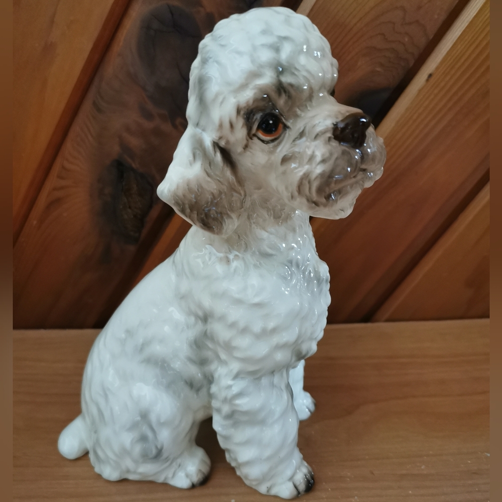 Vintage Shafford Japan Poodle Figurine